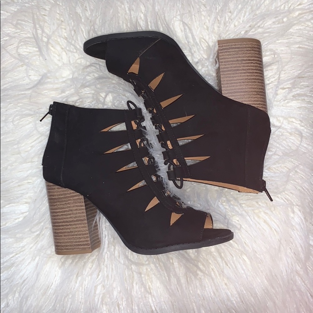 Black heels